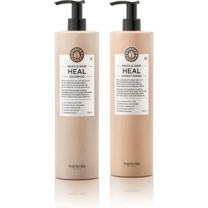 Maria Nila Head & Hair Heal XL Care Set (Shampoo 1.000ml + Conditioner 1.000ml )
