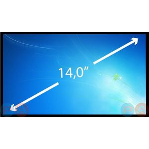 14.0 inch Laptop Scherm Thin Bezel IPS Full HD 1920x1080 PCB Bent B140XTN07.5 HW0A