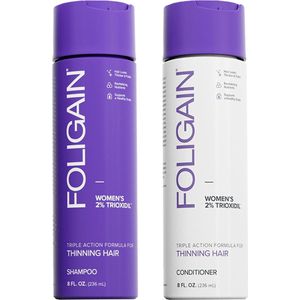 FOLIGAIN �– Anti-Haaruitval Shampoo en Conditioner voor Vrouwen – 2x 236 ml