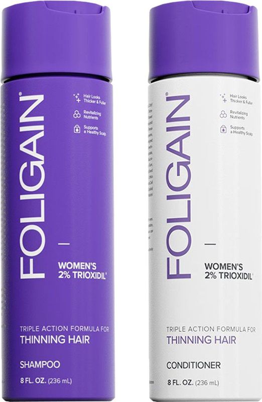 Foligain - Haarverzorgingsset - Stimulerende Shampoo en Conditioner - 2% Trioxidil