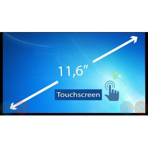 11.6 inch Touchscreen IPS Laptop Scherm 1366x768 Mat B116XAK01.2