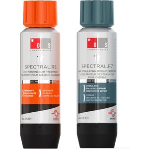 Spectral.RS & Spectral.F7 Anti-haaruitval Booster Set - Behandelt tal van oorzaken van dunner wordend haar - Stimuleert de haargroei - Voor dikker & voller haar