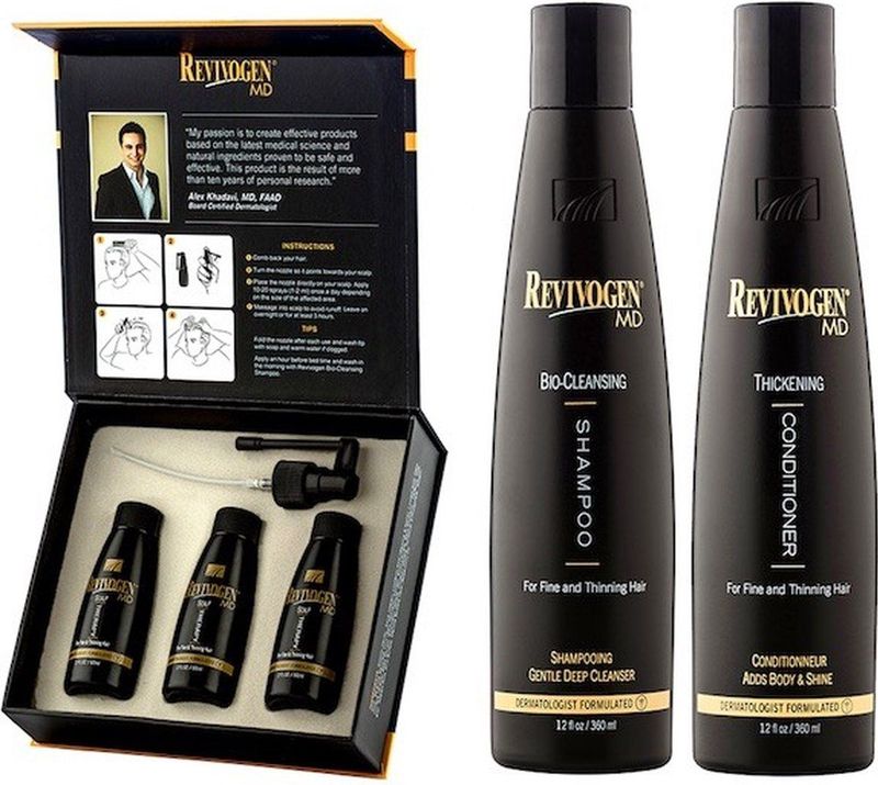 Revivogen - Complete Set - Shampoo - Conditioner - Behandeling Tegen Haarverlies