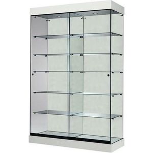 Vitrine type Floatline volglas Nova 7PVW met led verlichting