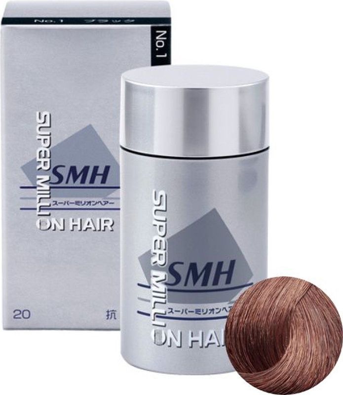 Super Million Hair 20 gram - kastanjebruin - no 8