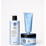 Maria Nila - Curls Made Easy Set - Co - Wash 350ml - Cream 50ml - Treatment 200ml