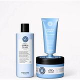 Maria Nila - Curls Made Easy Set - Co - Wash 350ml - Cream 50ml - Treatment 200ml