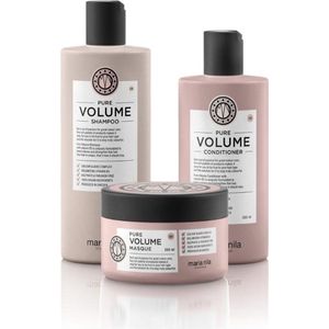 Maria Nila - Pure Volume Care Set met Masque (Shampoo + Conditioner + Masker)