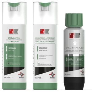 DS Laboratories - Revita.CBD Shampoo - 205 ml - Anti-haaruitval Set - Inclusief Conditioner en Lotion