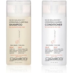 Giovanni Cosmetics - 50:50 Balanced Hair Care Set - Shampoo & Conditioner voor normaal tot droog haar