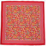 Boeren zakdoek Paisley rood 55 x 55 cm - HRBZ32.