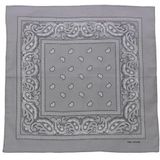 Boeren zakdoek Rain drop 54x54 - 54 - Grijs