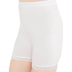 Fine Woman - Boxershort - Wit - Dames - Met Lang Pijpje