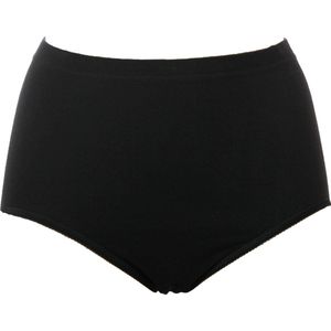 Entex ondergoed dames taille slip - Elastisch katoenen ondergoed dames - Betaalbaare dames onderbroek - vrouwen ondergoed  - Zwart
