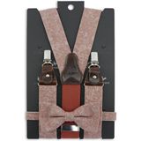 Sir Redman Bretels Combi Pack Sposo Stiloso Burgundy -