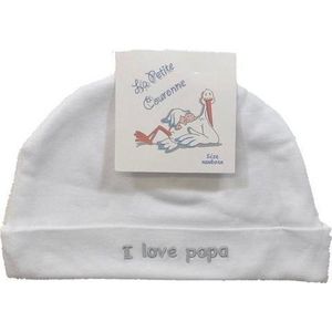 La Petite Couronne Mutsje I Love Papa Wit Maat 56