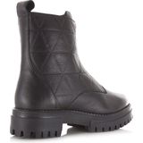 Shoecolate Leren boots met front zip biker boots dames