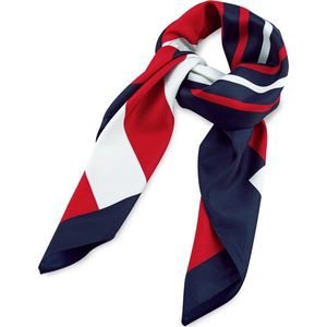 We Love Ties - Sjaal rood / wit / blauw