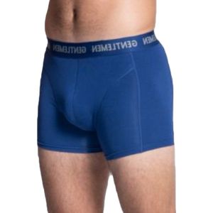Gentlemen - Boxershort - Blauw - Modal - Aansluitend - Elastische Band
