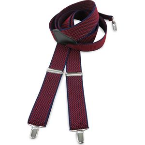 We Love Ties - Bretels - 100% made in NL, Okay Owen - blauw / rood