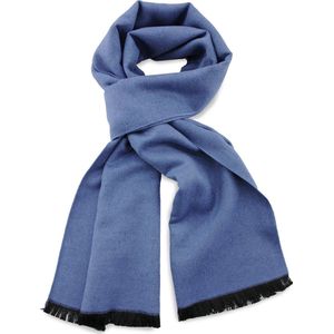 We Love Ties - Unisex sjaal viscose denimblauw