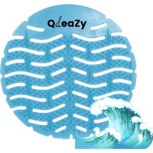 2x Urinoirmatje - Urinal Screen Wave 1.0 - Ocean - Urinoir matjes / matten - 30 dagen frisse geur