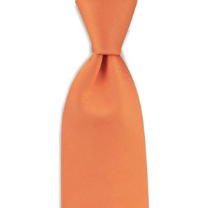 We Love Ties - Stropdas oranje - geweven polyester Microfill