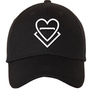 TURBULENT BRAND CAP BLACK - Petten - Baseball cap - Caps - Unisex - One Size - Zwart - SALE