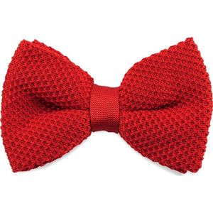 We Love Ties - Strikken - Strik gebreid fel rood - fel rood