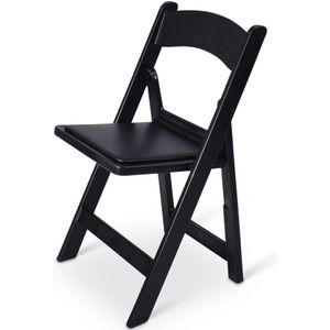 Klapstoel | Wedding chair - Zwart