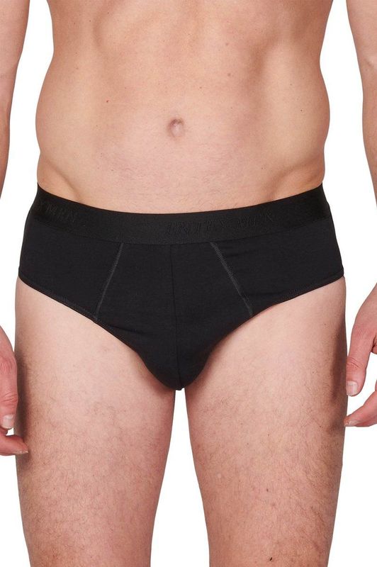 Entex - Heren Slip - Blauw - Elastisch Katoen - Brede Elastische Band