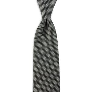 Sir Redman - stropdas - Silver Celebration - polyester met lurex zilverdraad - zwart / zilver