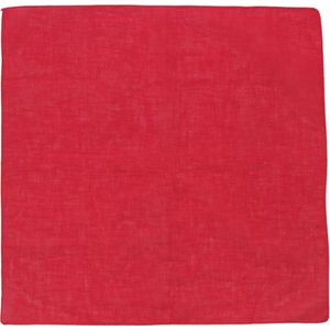 Boerenzakdoek Uni Rood 54x54 cm - 54