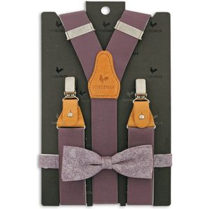 Sir Redman - bretels combi pack - Lilac Mayson - mauve / lila