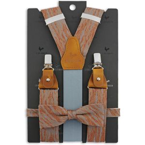 Sir Redman - bretels combi pack - Walter Waves roest - roest / lichtblauw