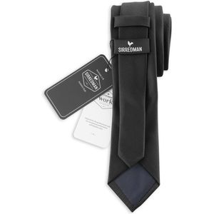 Sir Redman - WORK stropdas zwart - polyester