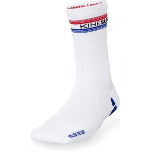 KINESUN Compressie Sokken - Tennis | Padel - Unisex - XL - Verbeter je Atletische Prestaties - Voorkom Blessures - Sneller Spierherstel - Versterkte Enkelstabiliteit