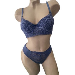 Bh setje push up 70B blauw