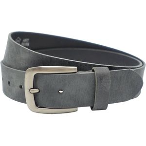 Exclusieve heren/dames riemen leer zwart - Taillemaat 110 - Leren Riem - Werkriem heren leer - Casual riemen