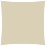 Schaduwdoek 4 x 4m | Vierkant - Waterdicht | Zandkleur