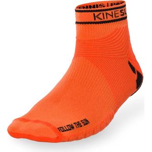 KINESUN Compressie Sokken - 2 Pack - Tennis | Padel - Unisex - L- Verbeter je Atletische Prestaties - Voorkom Blessures - Sneller Spierherstel - Versterkte Enkelstabiliteit