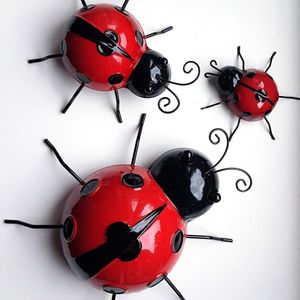 Lieveheersbeestjes familiebundel | wanddecoratie | huis, tuin, schutting en terras | voor binnen en buiten