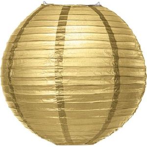 5 x Lampion goud 25 cm