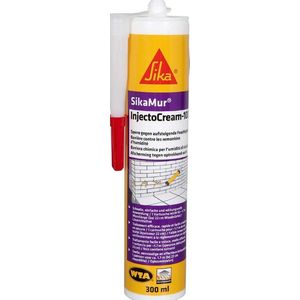 SikaMur® InjectoCream-100 – Injectiecrème tegen optrekkend vocht – 300 ML – 5 stuks