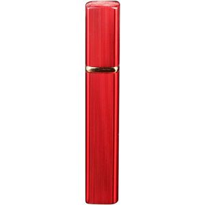Luxe Ribbel Parfumflesje - Parfumflesje voor in vliegtuig - Hervulbaar - Navulbare Parfum Verstuiver - 12ML - Rood