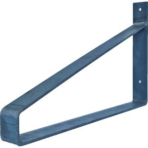 GoudmetHout Industriële Plankdrager XL 40 cm - Per stuk - Staal - Zonder Coating - 4 cm x 40 cm x 25 cm