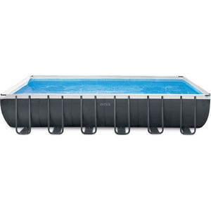 Intex zwembad rechthoekig Ultra XTR Frame 732x366x132 cm met zandfilter en accessoires 26364GN