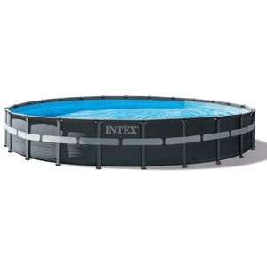 Intex zwembad rond Ultra XTR Frame 732x132 cm met zandfilter en accessoires 26340GN