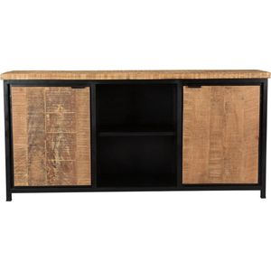 Dressoir Bas | Natuurlijk | Mangohout 180 cm