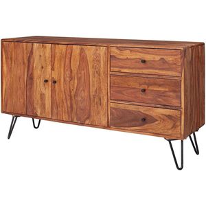 Nancy's Dressoirs - Massief Houten Kast - Dressoir Kasten - Opbergkast - 140 x 75 x 40 cm